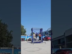 مصعد الشحن السكك الحديدية 9m الموجة المصعد الصناعي للشحن الخارجي