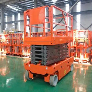 شراء بطارية تعمل ذاتية الدفع مقص رف المتنقل البرتقالي للعمل في مكان مرتفع online manufacture