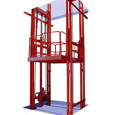 شراء 2T أرضية الميزانين المنتجات المصعد 5m 2000KG مستودع شحن المصعد online manufacture