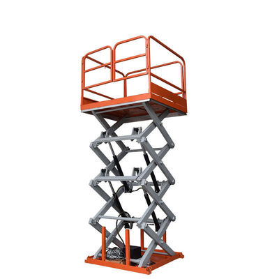 شراء 2T رفع مقص مزدوج مائدة رفع مقص هيدروليكية ثابتة 2000KG online manufacture