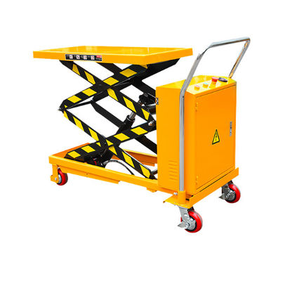 شراء عربة رفع مقص مزدوجة 800 كجم عربة رفع طاولة صغيرة online manufacture