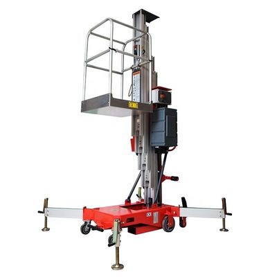 شراء رفع منصة جوية هيدروليكية 9m 150kg رف واحد للصمام لمعرض المصنع online manufacture