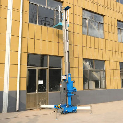شراء 8m - 16m منصات العمل الجوية الرأسية الصاعقة رف 26 قدم online manufacture