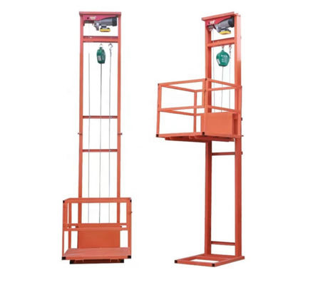 شراء 3m-10m 500kg المصعد السكني للشحنات الهيدروليكي الراسخ online manufacture