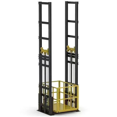 شراء رف مزدوج الصخرة السلع الهيدروليكية مستودع البضائع رف مزدوج دليل السكة الحديد 7m online manufacture