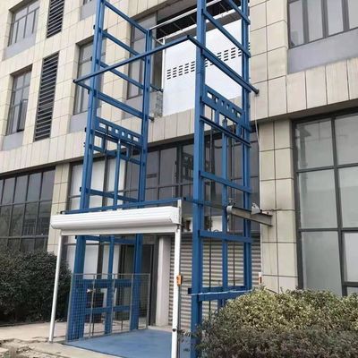 شراء 5000 كيلوغرام مصعد الشحن الخارجي 7 أمتار مصاعد الميزانين مصعد شحن المستودع online manufacture