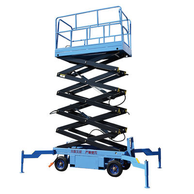 شراء 3 أمتار عمودية الرفع مقص 300kg الرفع الهيدروليكي المحمول للمستودع online manufacture