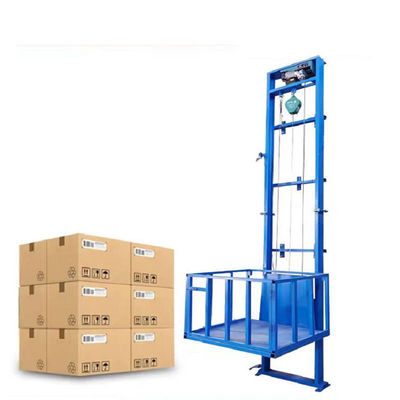 شراء السلع الهيدروليكية طاولة رفع عمودية على الحائط مصعد شحن مصعد للمستودع online manufacture