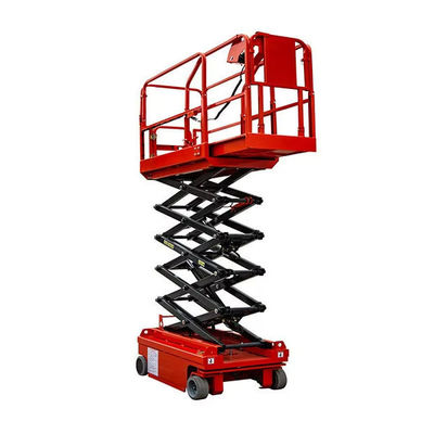 شراء رفع مقص ذاتية الدفع 6m 8m 10m12m 320kg 450kg منصة العمل الجوي للبناء online manufacture