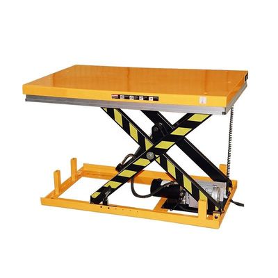 شراء 4 طن سعة طاولة رفع هيدروليكية صغيرة منصة رفع مقص ثابت online manufacture