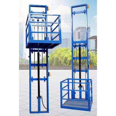 شراء 3 - 10m 0.5t 1t مصعد شحن صغير منصة رفع هيدروليكية online manufacture