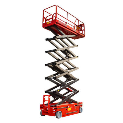 شراء 6m 8m 230kg منصة رفع جوية ذاتية الدفع online manufacture