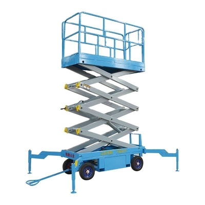 شراء 8m Electric Hydraulic Mobile Scissor Lifting Platform For Outdoor Use online manufacture