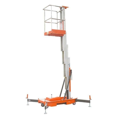 شراء 200kg 12m 14m منصة العمل المتنقلة الرأسية ذات الصقر الواحد online manufacture