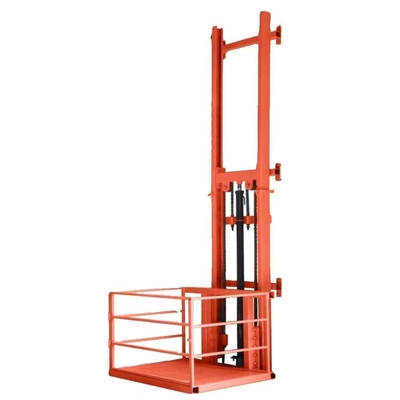 شراء 1 طن مصعد بضائع هيدروليكي كهربائي صغير للاستخدام في مستودعات المصانع online manufacture