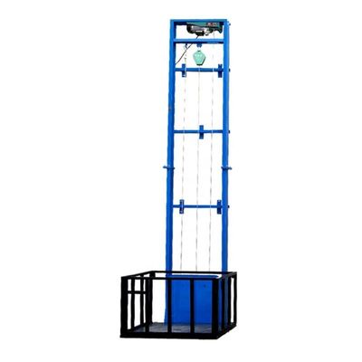 رفع شحن صغير حجم معدات رفع سهلة منصة رفع كهربائية 8m 500kg