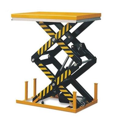 1ton 3m Small Warehouse Hydraulic Goods Lift Electric Scissor Lift Tables